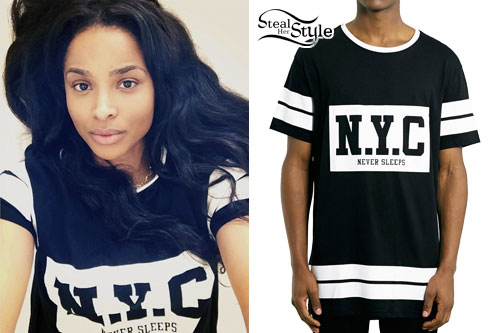 Ciara: New York City Athletic T-Shirt