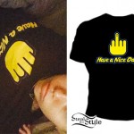 Miley Cyrus: 'Have A Nice Day' T-Shirt