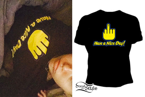 Miley Cyrus: 'Have A Nice Day' T-Shirt