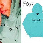 Miley Cyrus: Aqua 'Trippy & Co.' Hoodie