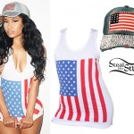 Nicki Minaj: American Flag Tank Top