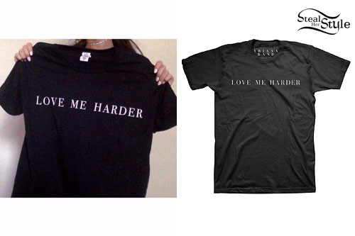 Ariana Grande: Love Me Harder T-Shirt
