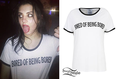 Charli XCX: 'Bored of Being Bored' T-Shirt