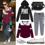 Iggy Azalea: Varsity Top, Slip-On Shoes