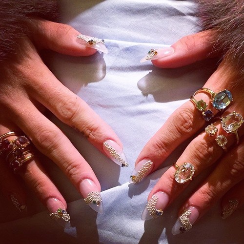 Lily Allen's Nail Polish & Nail Art | Steal Her Style | Page 3