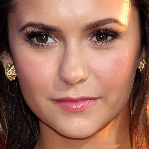 Try Nina Dobrev's Eye-Catching Two-Liner Makeup Look. 