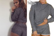 niykee heaton biker shorts