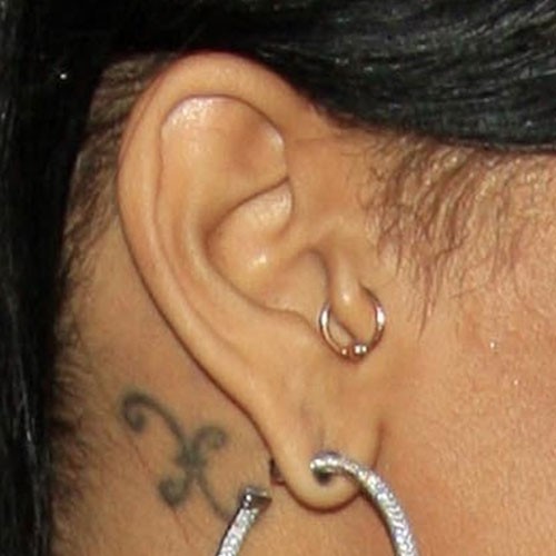 Rihanna Piercings.