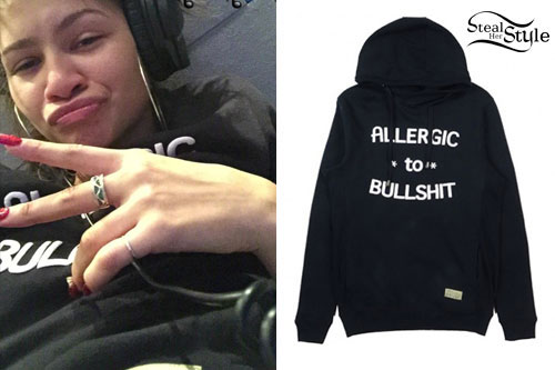 Zendaya: 'Allergic To Bullshit' Hoodie