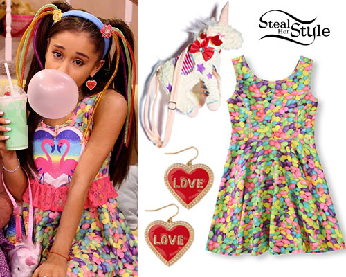 Ariana Grande: Jelly Bean Dress Outfit