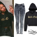 Bahja Rodriguez: 'Sell-Out' Cropped Hoodie