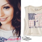 Cher Lloyd: MTV American Flag Tank
