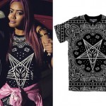 Honey Cocaine: Baphomet Bandana Tee