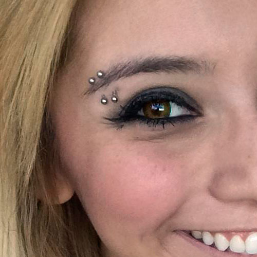 Kirstin Maldonado Eyebrow Piercing | Steal Her Style.