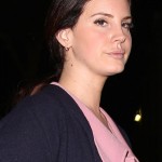 Lana Del Rey Straight Auburn Overgrown Bangs Hairstyle 