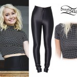 RaeLynn: Polka Dot Top, Disco Pants