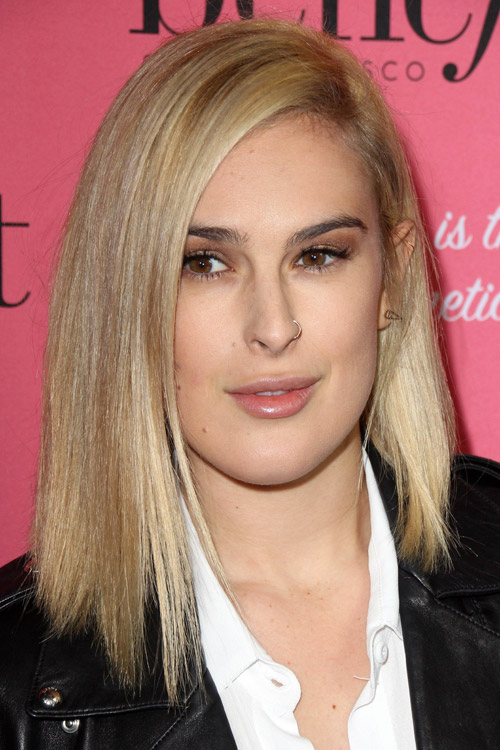 Rumer Willis Straight Ash Blonde Bob Hairstyle  Steal Her 