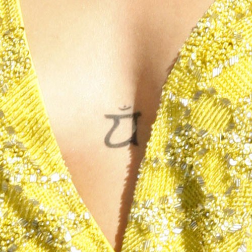 Celebrity Chakra Tattoos Steal Her Style