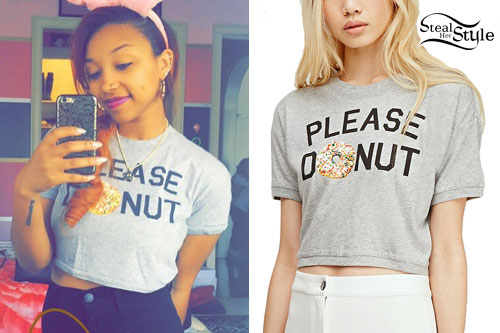 Zonnique Pullins: 'Please Donut' Tee
