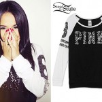 Becky G: Sequin Athletic Top