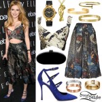 Bella Thorne: Graffiti Print Outfit