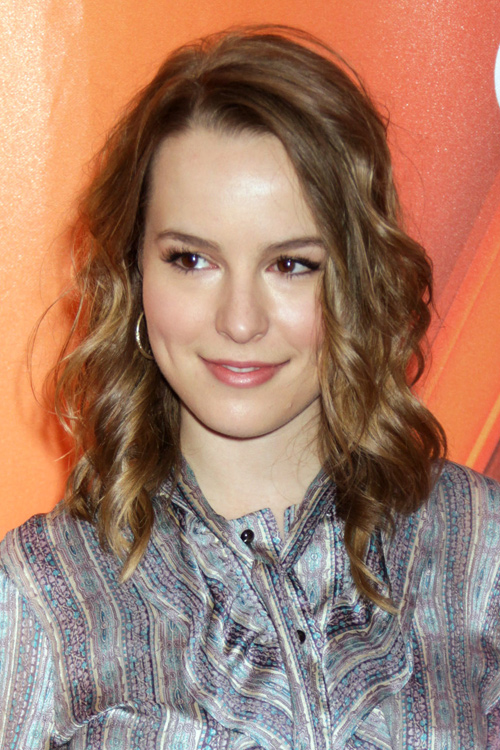 Bridgit Mendler Wavy Medium Brown Barrel Curls Hairstyle | Steal Her Style