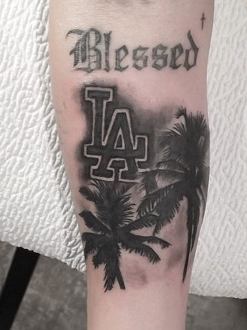 Chanel West Coast Palm Tree, Writing Forearm Tattoo | Steal Her Style