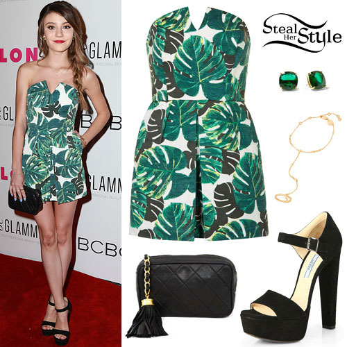 G Hannelius: 2015 Nylon Party Outfit