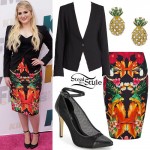 Meghan Trainor: Bird & Flowers Skirt