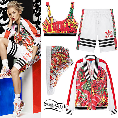 merchant Clasp Cloud Rita Ora: Adidas Originals Dragon Pack | Steal Her Style