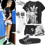 Rita Ora: Adidas Originals White Smoke Pack