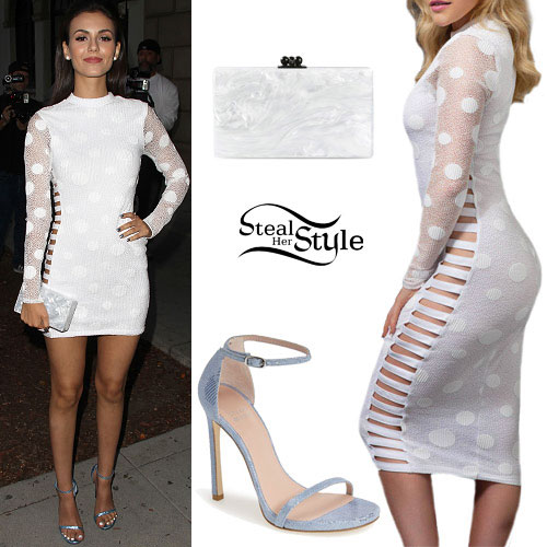 Victoria justice hotsell white dress