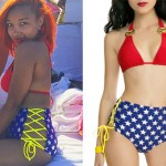 Zonnique Pullins: Wonder Woman Bikini