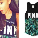 Ariana Grande: Palm Leaf Tank Top