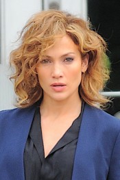 Jennifer Lopez Wavy Medium Brown Messy Hairstyle | Steal Her Style