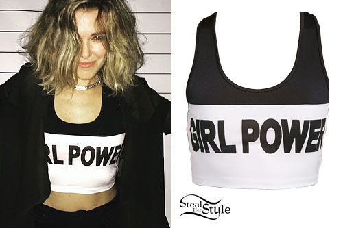 Rachel Platten: 'Girl Power' Crop Top