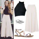 Sabrina Carpenter: Crop Top, Palazzo Pants