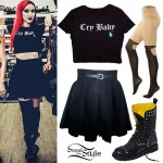 Ash Costello: Cry Baby Crop Top