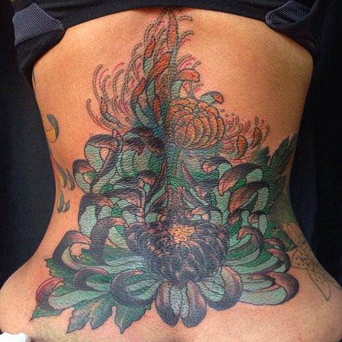 Krish Inkpulse on Instagram Daffodils floral tattoo floral  linedrawing floraltattoo backtattoo blackandgrey things2doinchennai  tattoos tattooshop