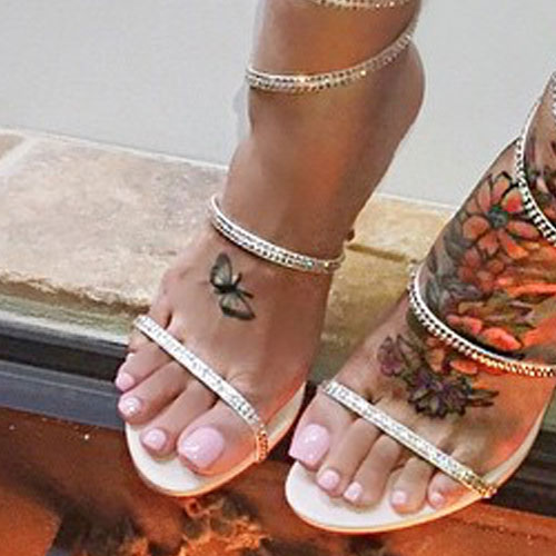 Buy Temporary Tattoo 3D Butterflies Fake Foot Tattoo Flying Online in India   Etsy