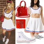 Chanel West Coast: Cheerleader Outfit