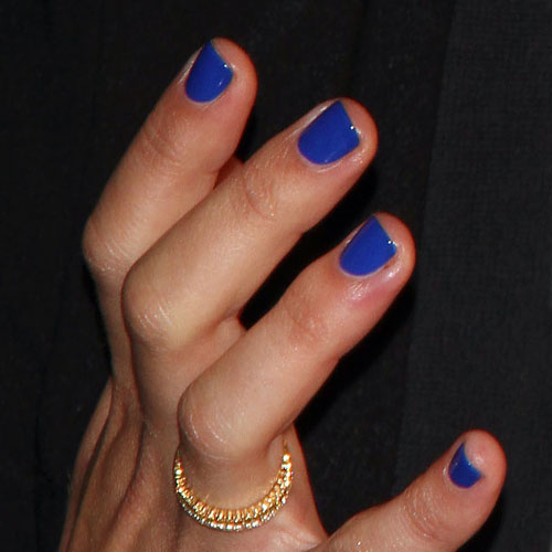 Lea Michele White Nails | Steal Her Style