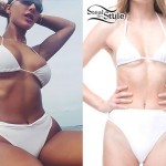 Niykee Heaton: White String Bikini