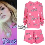 Bella Thorne: Pink 'Barbie' Hoodie