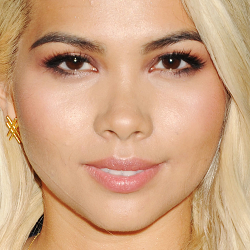 Hayley Kiyoko Makeup Brown Eyeshadow & Clear Lip Gloss Steal Her Style