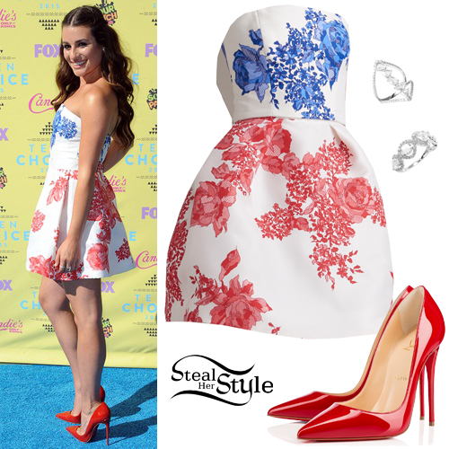 Lea Michele: 2015 Teen Choice Awards at the Galen Center, Los Angeles. August 16th, 2015 - photo: FOX