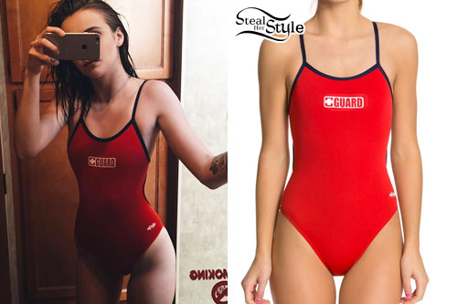 Acacia Brinley: Lifeguard Swimsuit