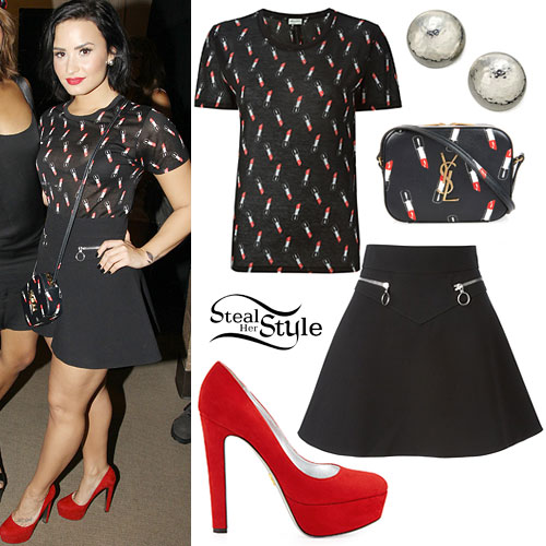 Demi Lovato: Lipstick Tee & Bag