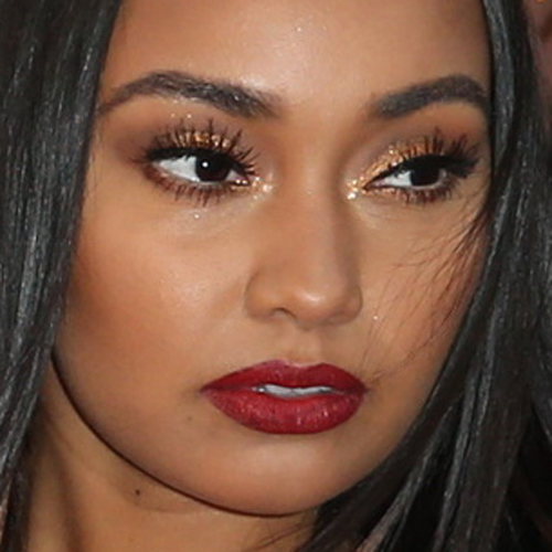 Leigh-Anne Pinnock Makeup: Black Eyeshadow, Brown Eyeshadow, Gold ...