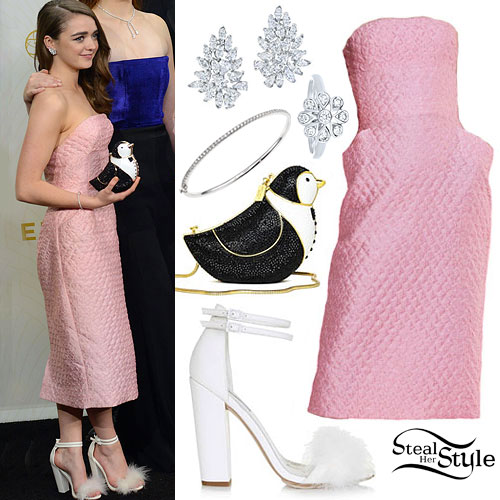 Maisie Williams: 2015 Emmy Awards Outfit